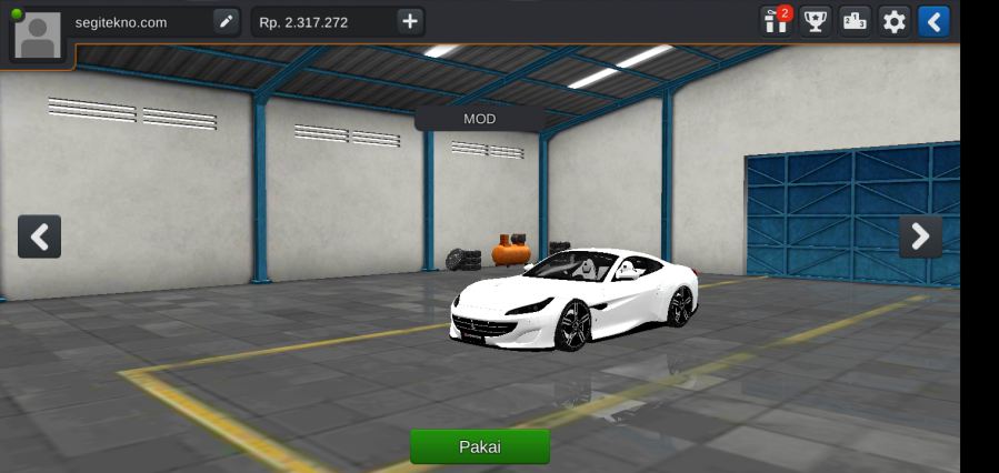 Download Mod Bussid Mobil ferarri