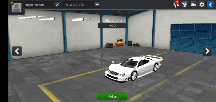 Download Mod Bussid Mobil Mercedez Benz CLK GTR