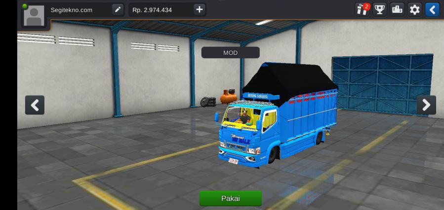 Mod Bussid Truck oleng