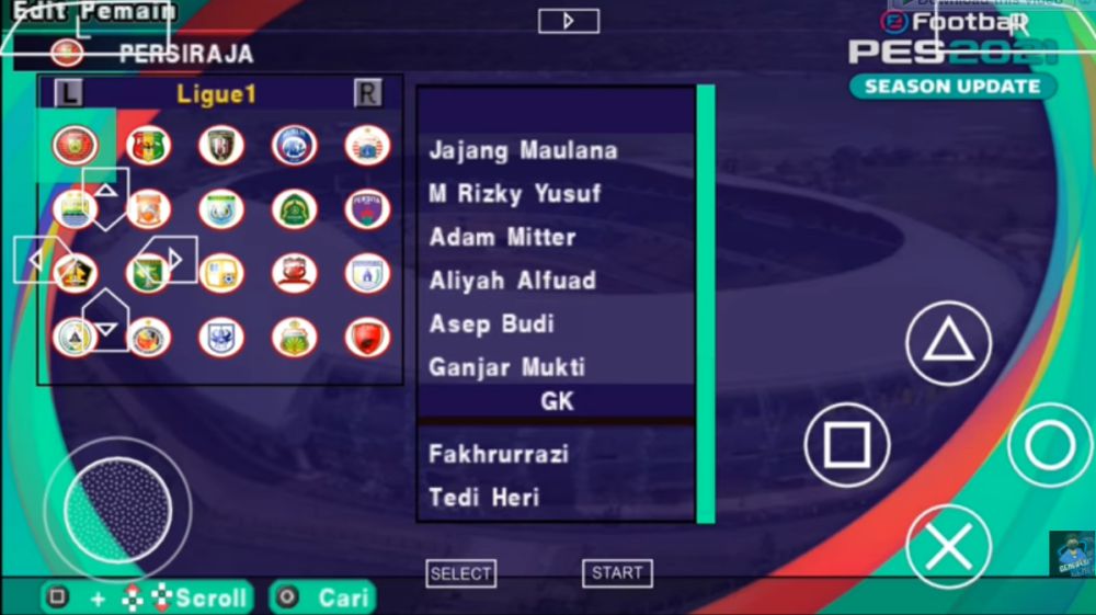 pes liga 1 indonesia