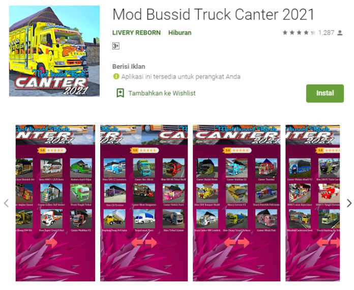 bus bussid truck terlengkap