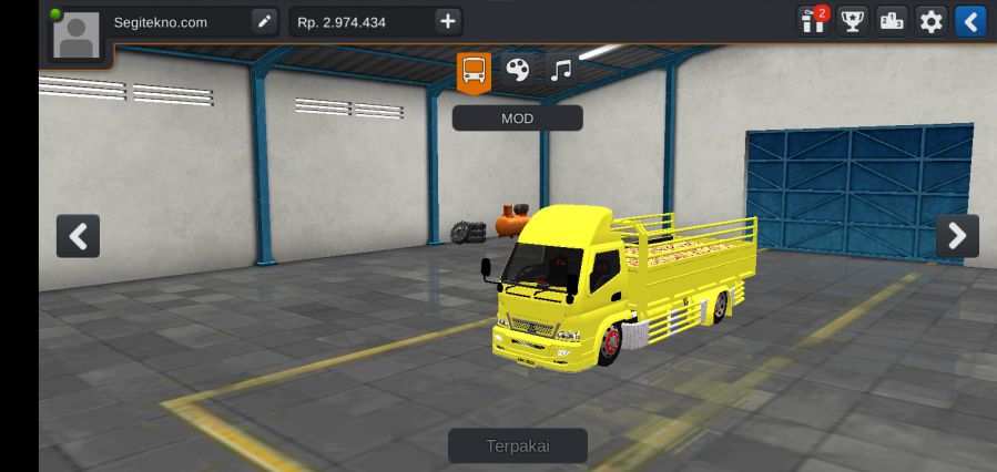 Mod Bussid Truck canter