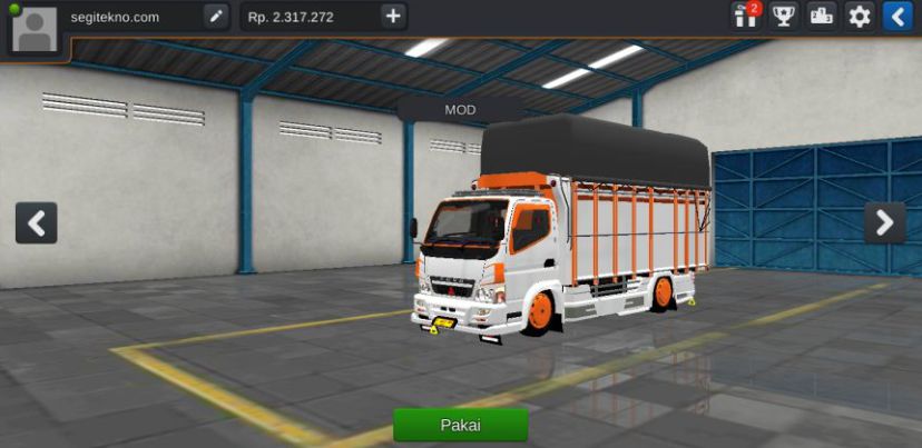 Mod Bussid Truck oleng