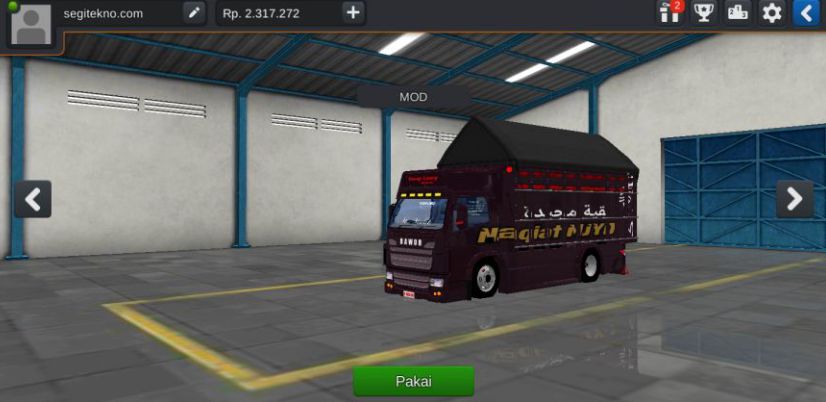Mod Bussid Truck canter