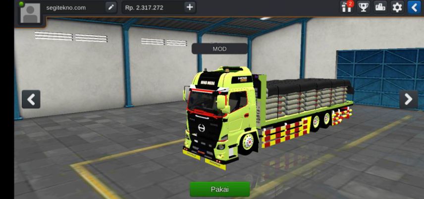 Mod Bussid Truck canter