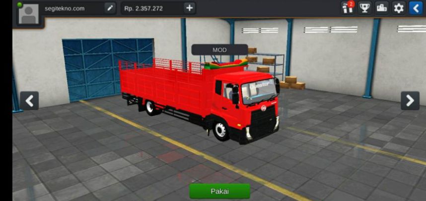 Mod Bussid Truck canter