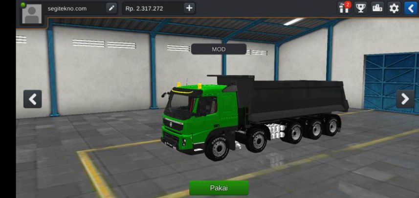 Mod Bussid Truck canter
