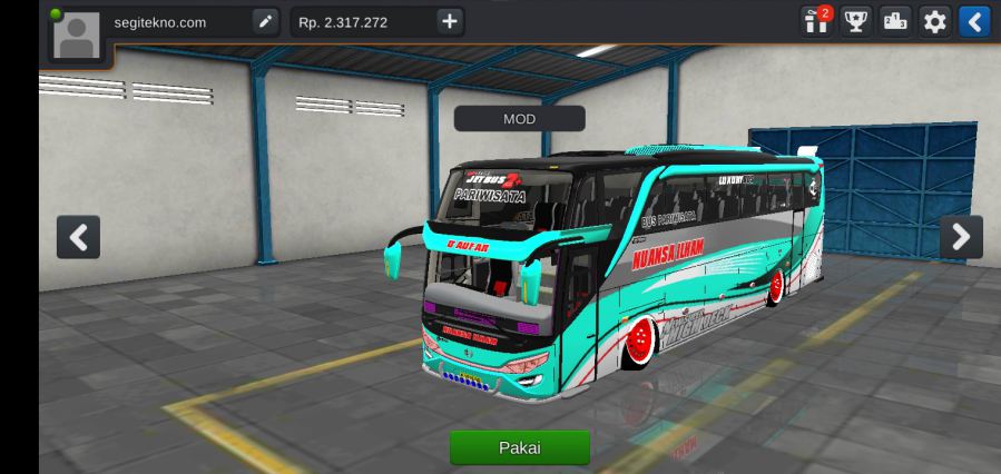 Mod Bussid JB3+ SHD ZTOM