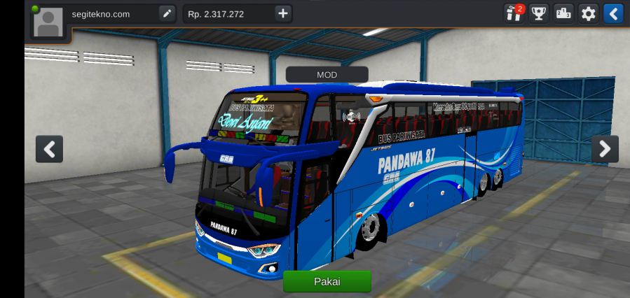 bus shd jb3+ Pandawa 87