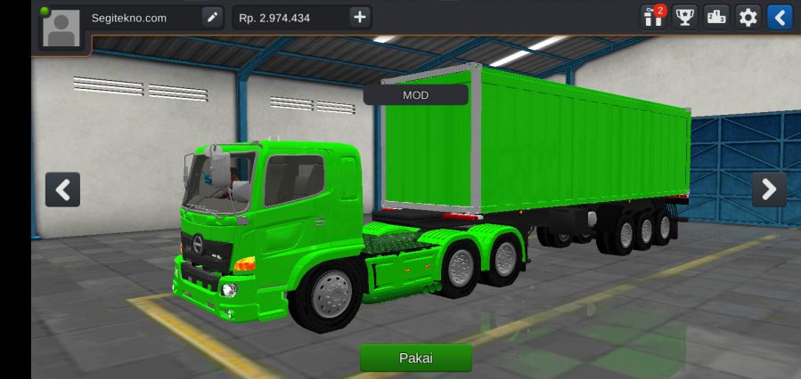 Mod Bussid Truck oleng