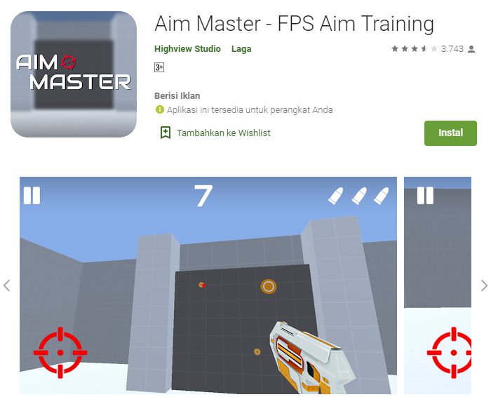 Aplikasi AIM PUBG Mobile