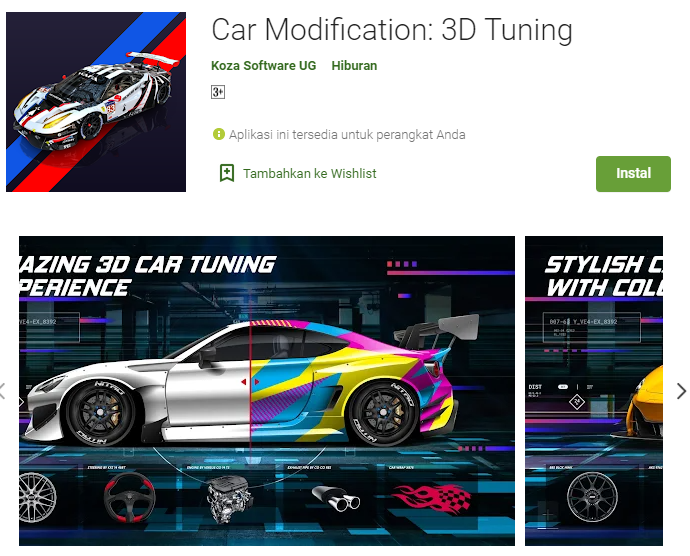car Modification: 3D Tuning