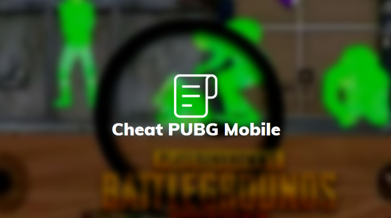 Cheat pubg mobile