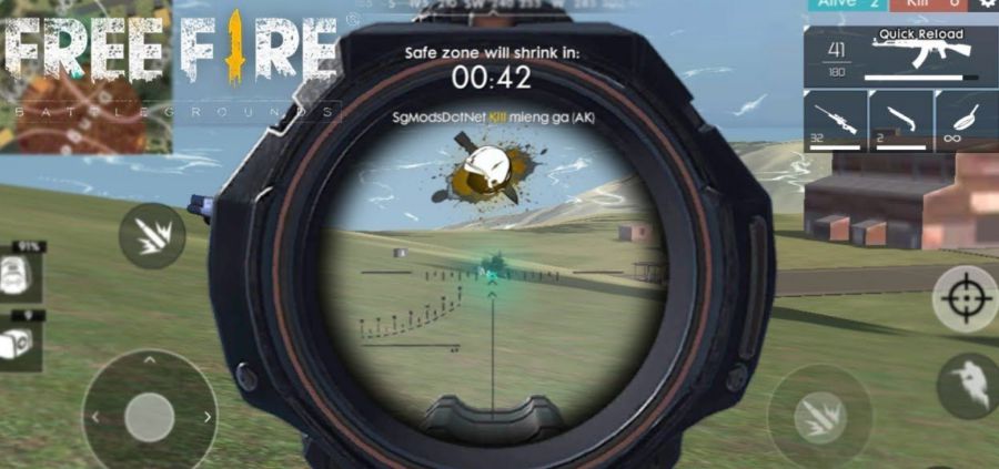 no grass free fire
