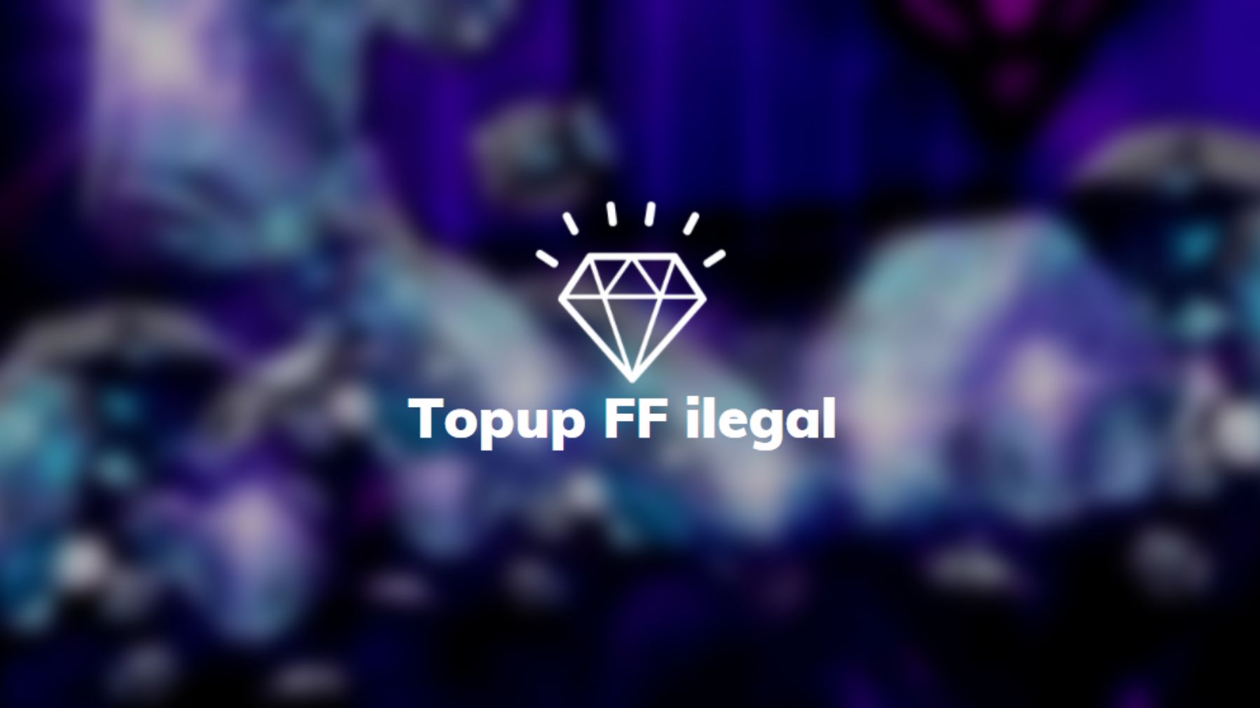 cara topup ff ilegal
