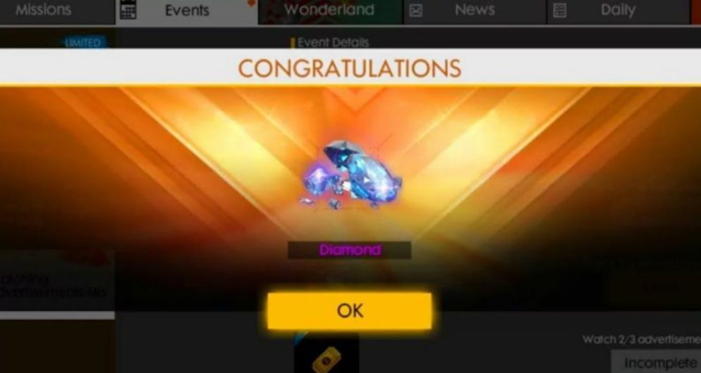 diamond free fire 