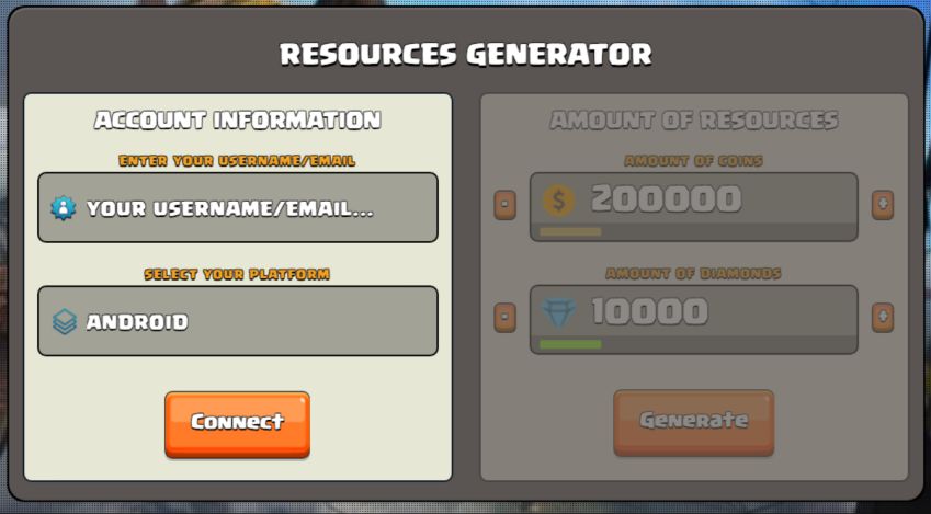 Resource Generator FF