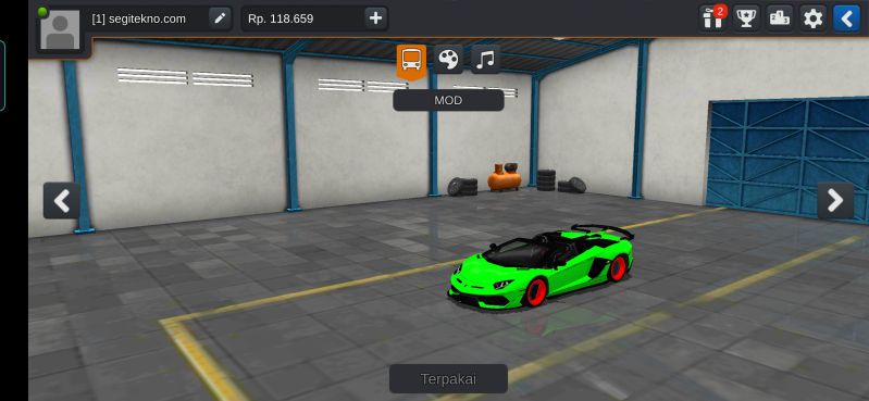 Download Mod Bussid Mobil lamborghini
