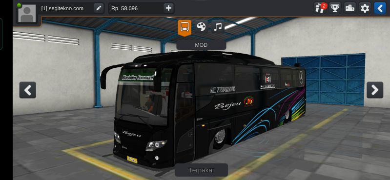 Bus Scania Ceper Bussid