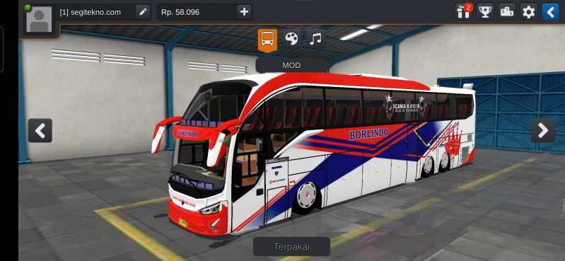 Mod Bus Ceper Evolander tronton