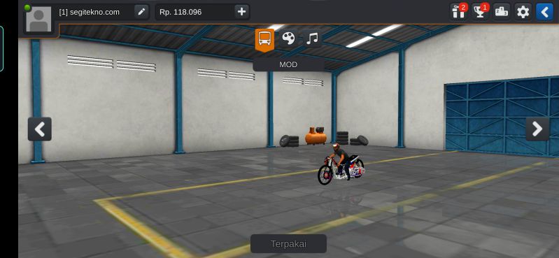 Mod Bussid Mio Drag Kencang 200cc