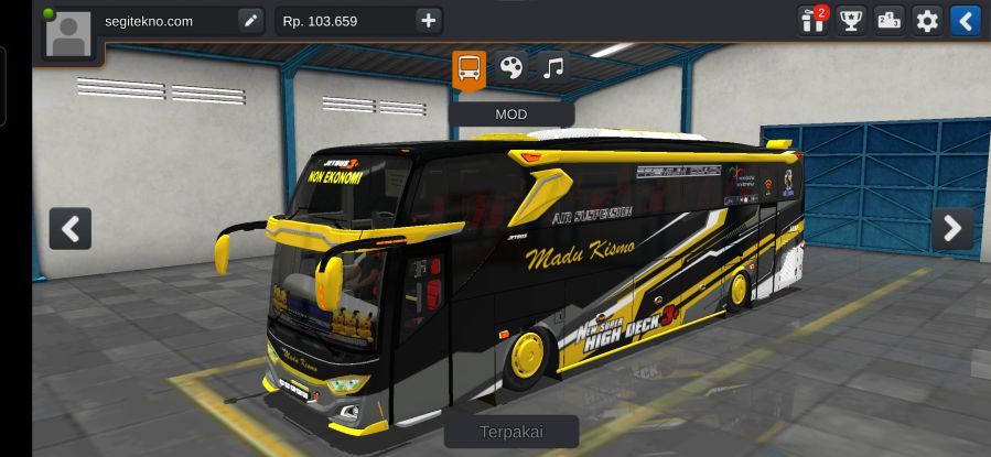 Mod Bussid JB3+ Madu Kismo
