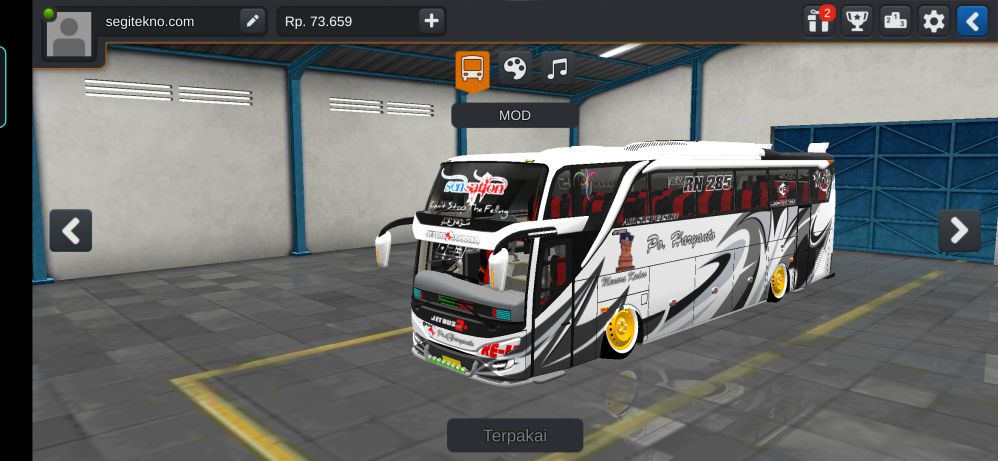 Mod Bussid Bus Racing JB2