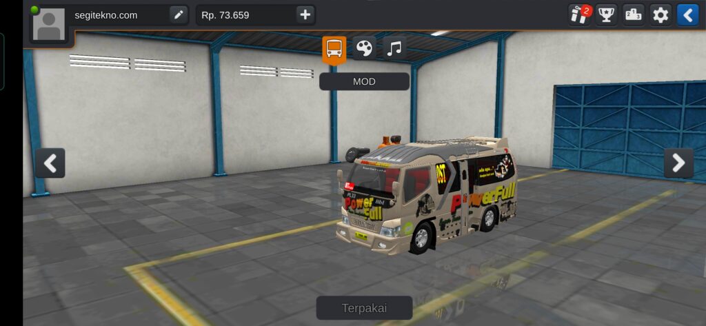 Download Mod Bussid Elf Modif Racing
