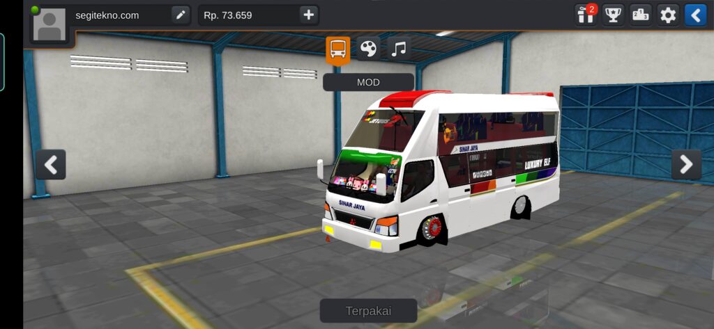 Download Mod Bussid Elf Tingkat