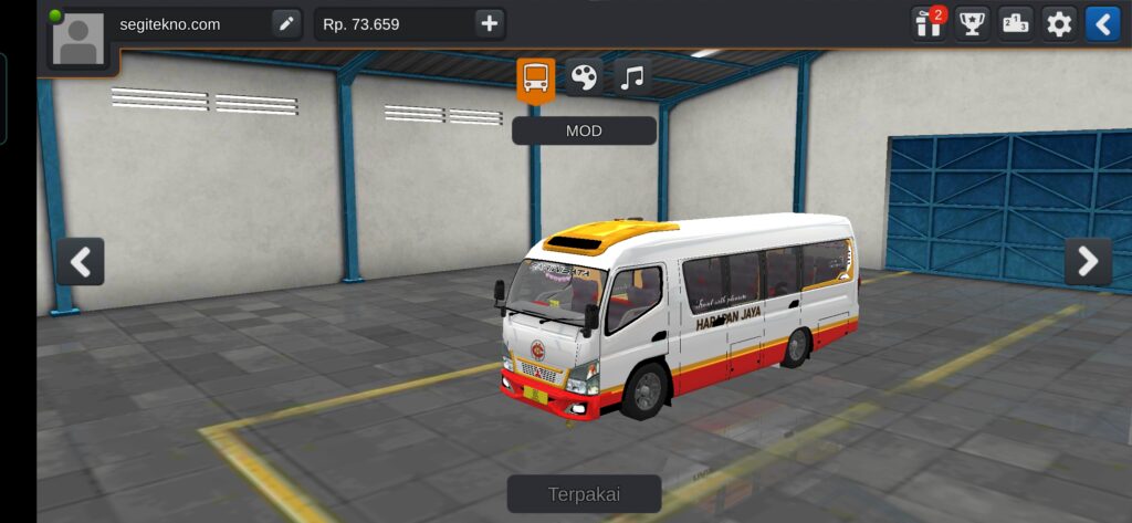 Download Mod Bussid Elf Harapan Jaya