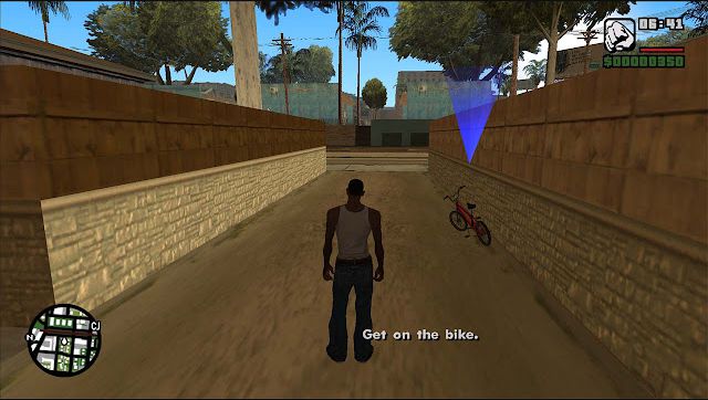 In Game Awal GTA San Andreas