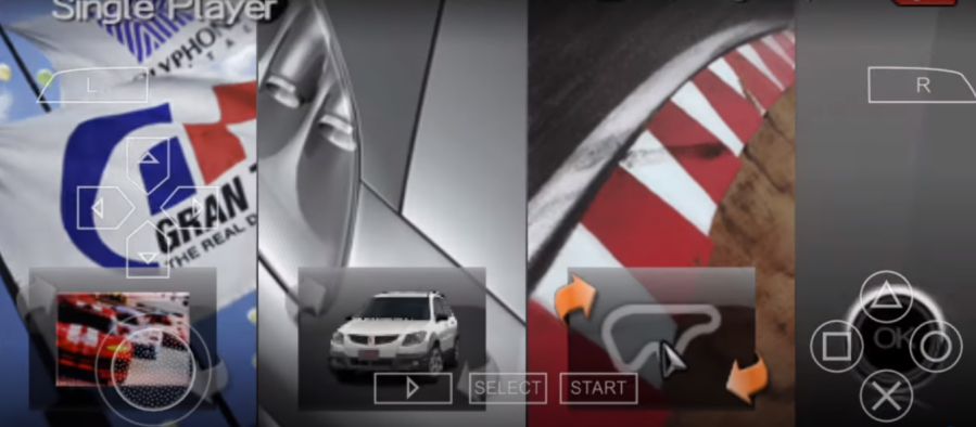 fitur fitur game gran turismo ppsspp