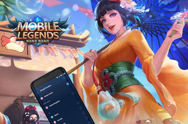 push rank pake vpn mobile legends