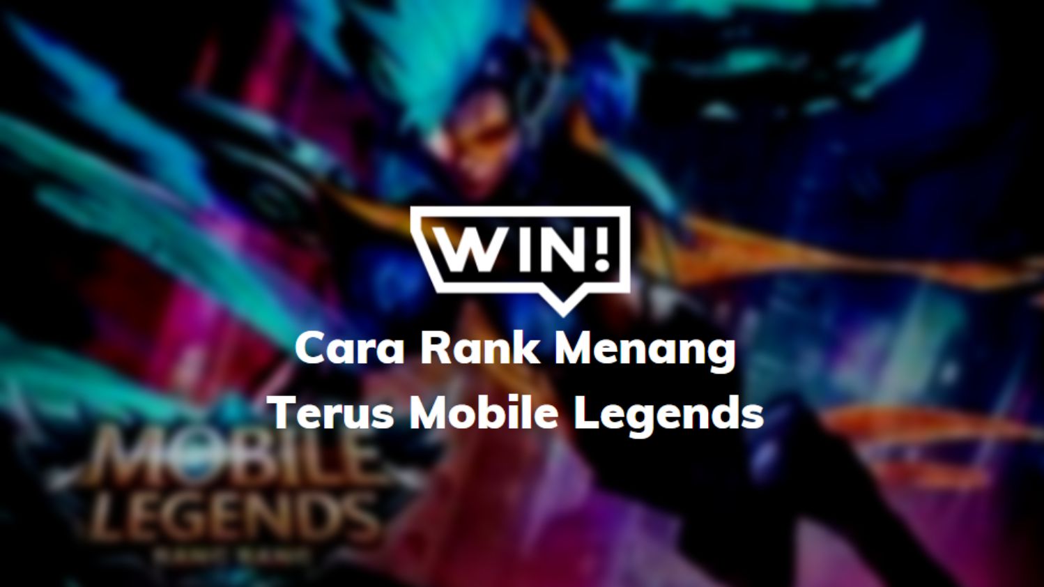 rank menang terus ml