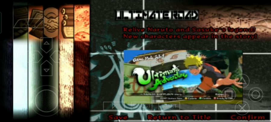 Fitur Game Naruto Shippuden Ultimate Ninja Storm 4 PPSSPP 