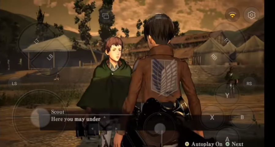 Grafik Ingame AOT WIngs Of Freedom