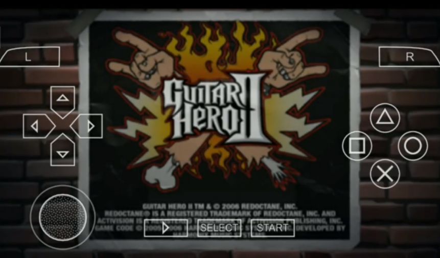 UI Guitar Hero Indonesia PPSSPP