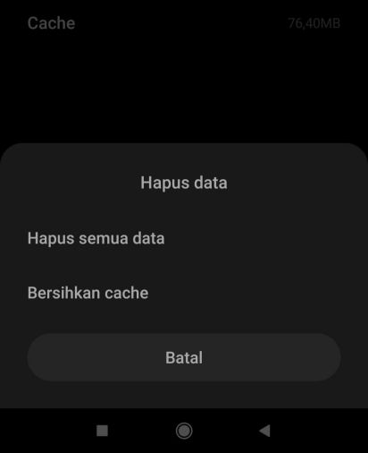 Mengatasi CODM Force Close Dengan Hapus Cache