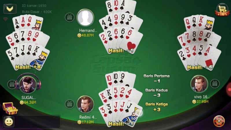 Capsa Susun Salah Satu Game Penghasil Uang
