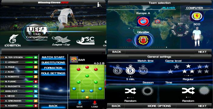 UI Winning Eleven 2022 Android Mod Apk