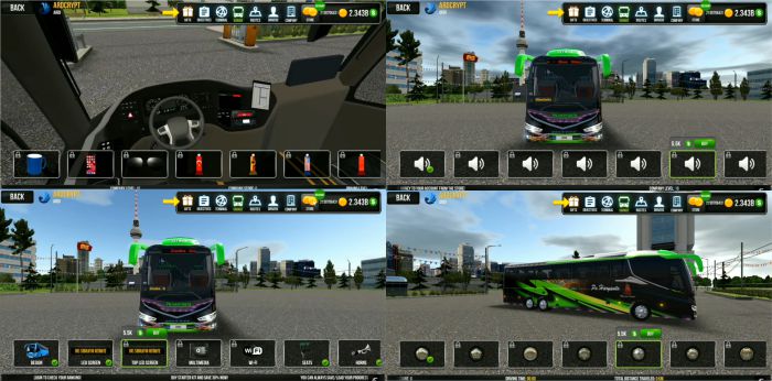 Fitur Full Aksesoris Dari Paket Download Bus Simulator Ultimate Mod Indonesia