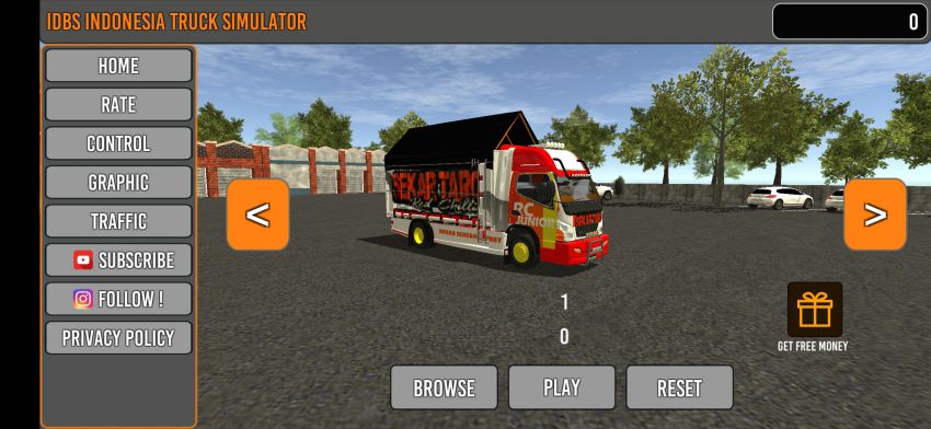 Download Livery IDBS Truck Simulator Sekar Taro 2