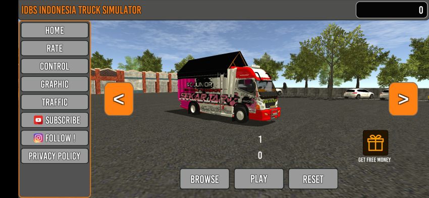 Download Livery IDBS Truck Simulator Skar Taro 1