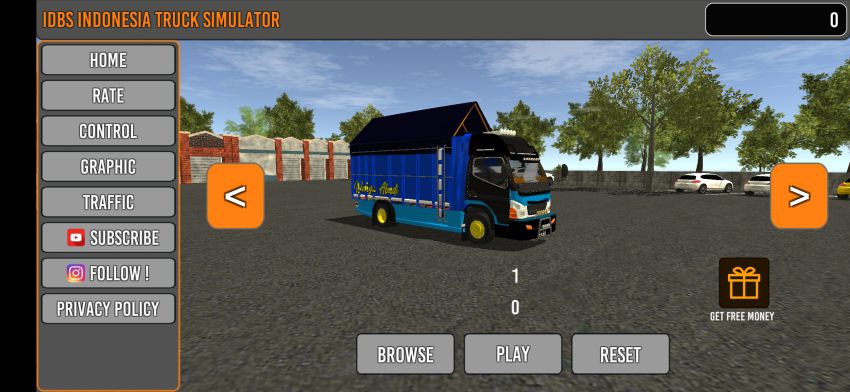 Download Livery IDBS Truck Simulator Wahyu Abadi