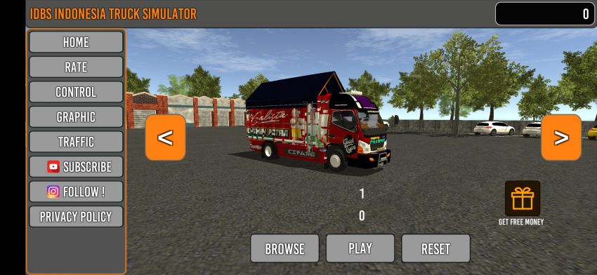 Download Livery IDBS Truck Simulator New Calista