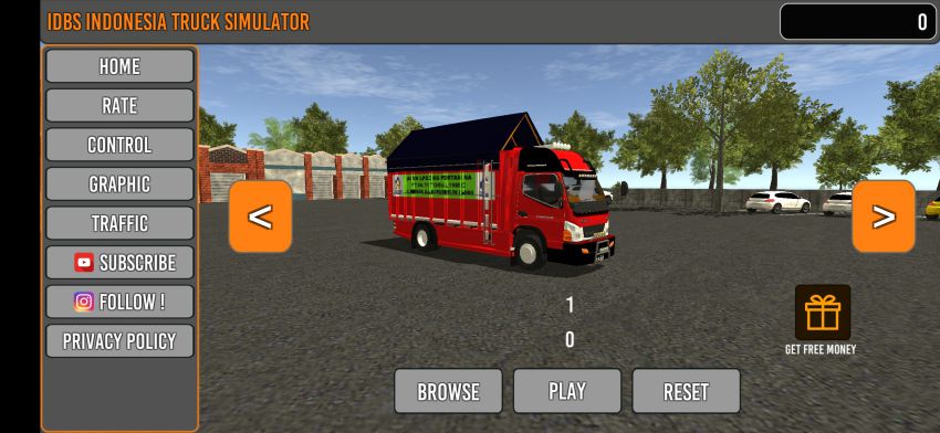 Download Livery IDBS Truck Simulator Truck LPG