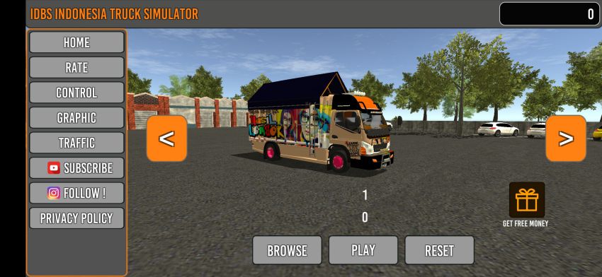 Download Livery IDBS Truck Simulator HM Lombok
