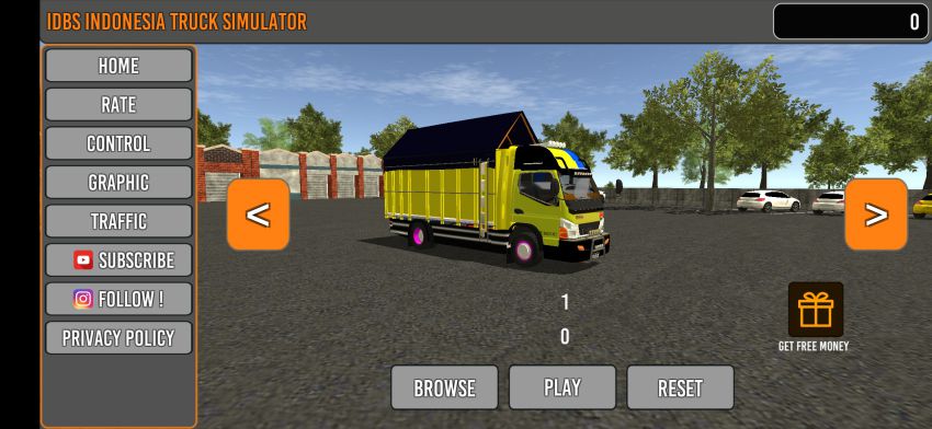 Download Livery IDBS Truck Simulator Becak Sumatra