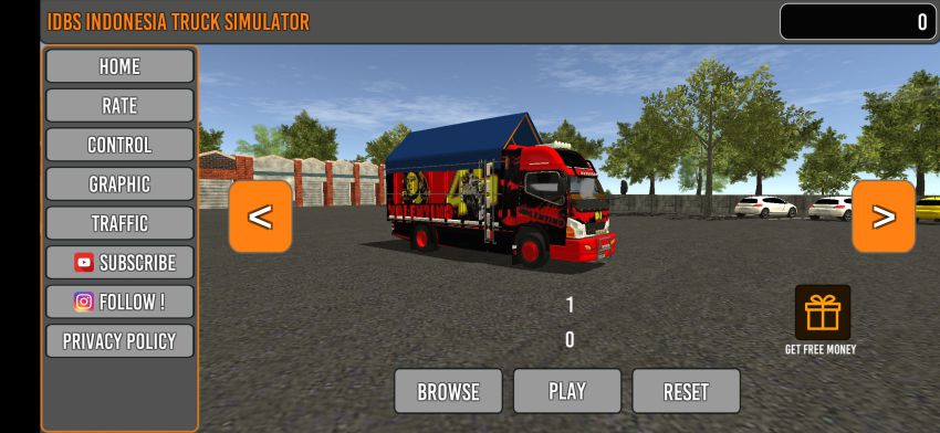 Download Livery IDBS Truck Simulator Valentino Rossi