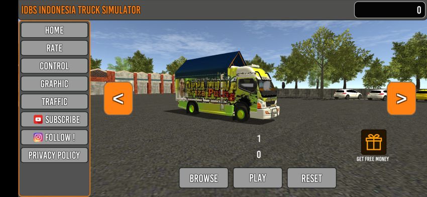 Download Livery IDBS Truck Simulator Oppa Muda 2